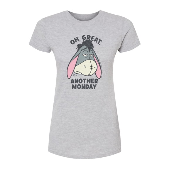 Winnie The Pooh - Oh Great Eeyore - Juniors Fitted Graphic T-Shirt