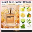 thumbnail image 3 of Seamless Hold Sunlit Zest Sweet Orange Citrus Perfume for Women & Men Parfum | Long-Lasting Oil-Based Arabic Luxury Citrus Single Notes Fragrance | Inspired Custom Blend - 3.4 oz (100 ml), 3 of 6