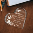 thumbnail image 4 of Loss of Loved One Sympathy Gift, In Loving Memory of Loved One, Memorial Gifts for Loss Keepsake, Grief Bereavement Remembrance Plaque Decor for Family Members, 4 of 6