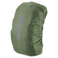 thumbnail image 1 of Unique Bargains 75-85L Waterproof Backpack Rain Cover with Vertical Reflective Strap, XXL, Olive, 1 of 5