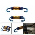 thumbnail image 4 of High-Performance Motorcycle Exhaust Muffler Springs Damper - Blue, 2-Pack, 4 of 5