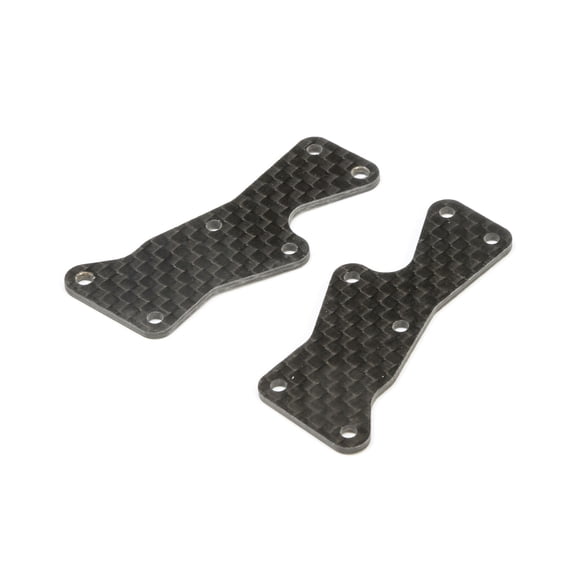 Team Losi Racing Front Arm Inserts Carbon 8X TLR344037 Gas Car/Truck Option Parts