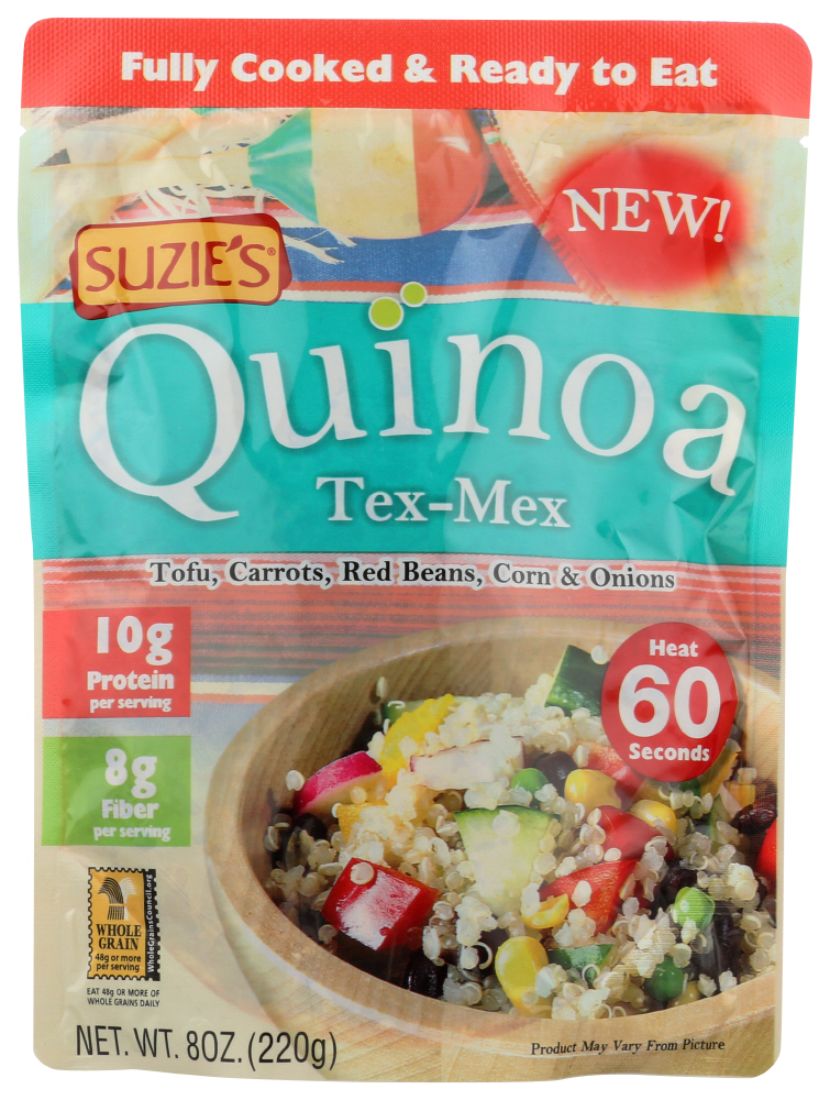 Suzie'S Quinoa Ready To Eat Tex Mex, 8 Oz