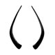 thumbnail image 1 of Front Fog Lamp Brow Decorative Frame Front Bumper Spoiler Front Bar Wind Knife Auto For W118 C118 C, 1 of 5