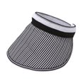 thumbnail image 2 of Lroveb Sun Visors for Women Summer Outdoors Wide Brim Straw Hat Beach Golf Hats Protection Travel Ponytail Cap Upf 50+ Caps Baseball Cap, 2 of 3