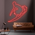 thumbnail image 4 of Glowneon Surfing Neon Sign, Surfing Shop Sign, Surfing Shop Decor, 4 of 4