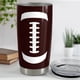 thumbnail image 4 of Vaso de fútbol Sandjest de acero inoxidable de 20 onzas, aislante, 4 of 7