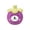 Purple, variant on Squeaky Latex Dog Toys Funny Fruit Animal Design, Interactive Chew Toy for Puppies Small Medium Dogs, Pet Toy for Play Training, Easter Gifts Valentines Day Gifts, Green