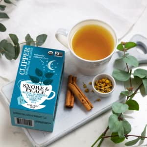 Clipper Snore & Peace Organic Herbal Tea, 20 Count