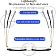 thumbnail image 4 of GJX 2026 New Auto Focus Glasses Self Adjusting,Blue Ease Optics Glasses,Smart Auto Focus Anti Blue Reading Glasses Half Frame Anti Blue Light Reading Glasses for Men Women Metal Frame, 4 of 7