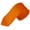 Orange, variant on Solid Red Skinny Men's Necktie