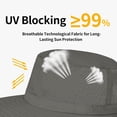 thumbnail image 4 of ZOORON Boonie Hat UPF 50+ Cooling Sun Hat for Men and Women,Wide Brim Bucket Hats with UV Protection for Safari Hiking Beach, 4 of 7