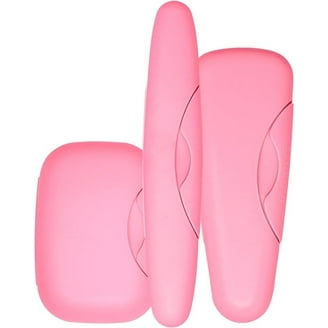 RADIUS Razor Travel Case, BPA-Free Recycled Plastic, Portable For Bathroom, School, Home, Camping - Mint