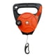 thumbnail image 2 of Carrete y manivela compactos para boyas de señalización de buceo, tope para el pulgar, línea y clip para buceadores. naranja, 2 of 9