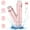 Pink, variant on Moclever 2-in-1 Rechargeable Dual Head Bikini Trimmer for Women, IPX7 Waterproof Ceramic Blade Cordless Trimmer Wet Dry Use for Face Chin Underarm Leg Arm Bikini