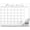 White, variant on 2026 Blank Calendar Sheets 60 Pages Undated Monthly Calendar Notepad Large 8.5 x 11 In Desk Blank Monthly Planner for Organizing Scheduling Task Productivity Tracker Home School Office(White)