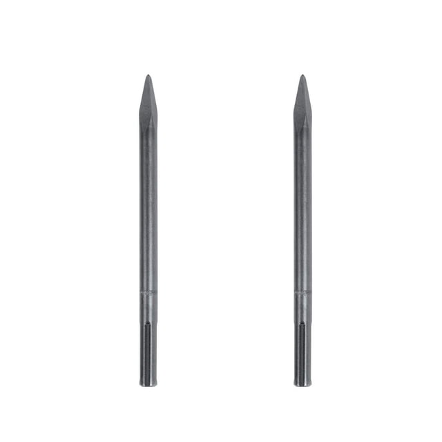 MAKITA 2 Pack Cincel Punta Acero Alta Cal SDS Max 12 D36463 negro