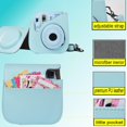 thumbnail image 4 of Camera Case Bag for Fujifilm Instax Mini 11 Instant Camera with Accessory Pouch Adjustable Shoulder Strap Protective PU Leather Cover, 4 of 6
