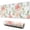 Rose Flowers, variant on Rose Flowers mouse Padswaterproofwashable for Office Home Work GamingmousepadsRubber Base Mousepad with Stitched Edges 31.5x11.8inches