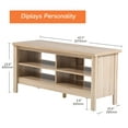thumbnail image 6 of Farmhouse TV Stand for TVs Up to 55'' TV  Entertainment Center for Living Room, Oak, 43", 6 of 7