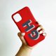 thumbnail image 3 of Personalized iPhone Case Monogram Initial Letter Leather Case For iPhone 15 14 13 12 11 Pro Max XS XR 7 8Plus Luxury Phone Cover, 3 of 5