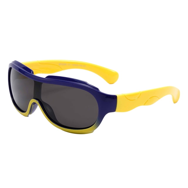 Gafas deportivas para niños Ciclismo Gafas de sol de montura completa Gafas de sol Gafas de sol polarizadas Gafas de sol polarizadas de silicona suave