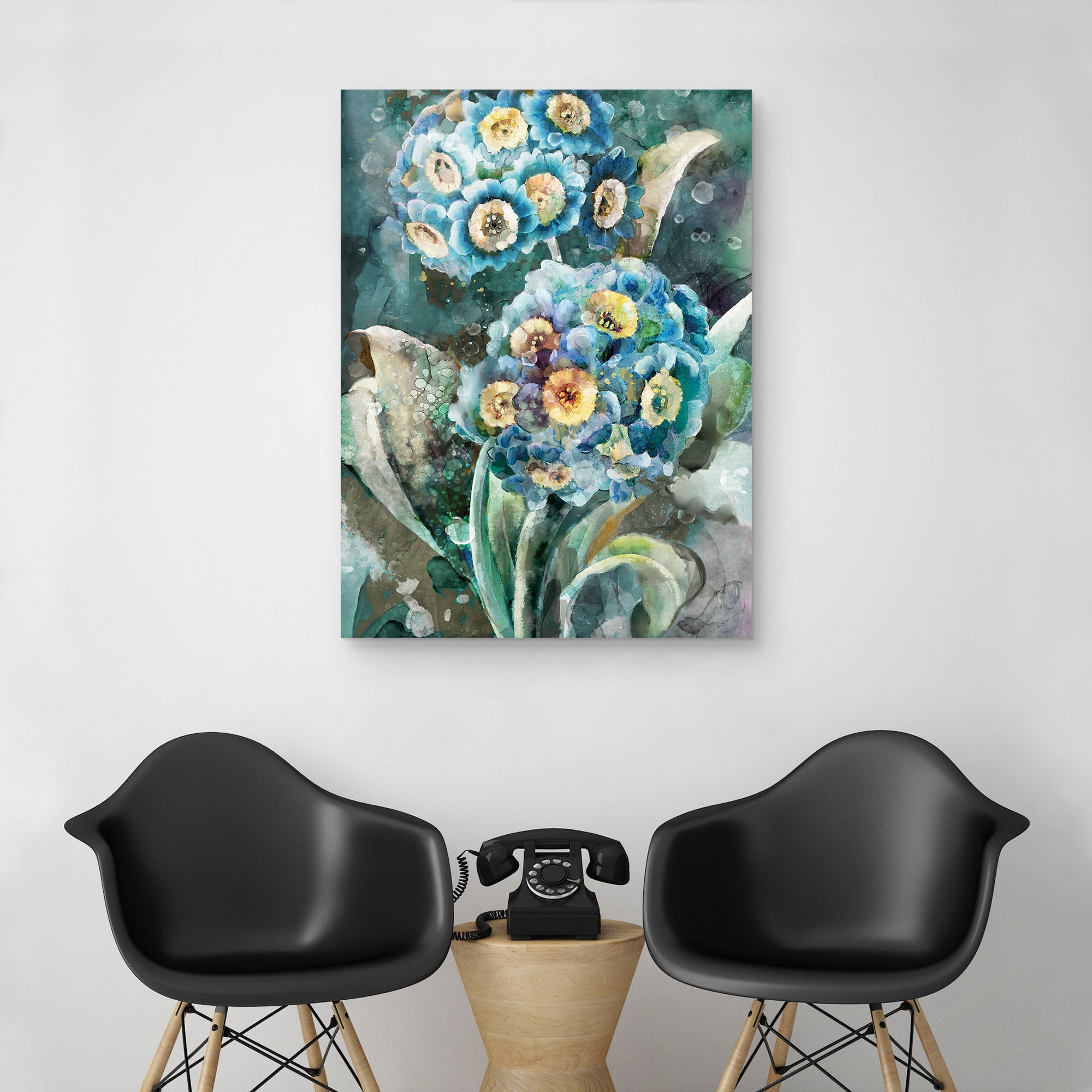 Botany Wash II by Studio Arts Canvas Art Print, 1.5" x 30"