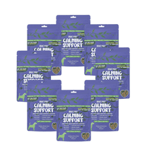 Brave Paws Calming Chews for Dogs & Puppies, 8-Pack | 240 Chews Total | Natural Anxiety Relief for Thunderstorms & Fireworks