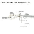 thumbnail image 5 of Realtree 7 Piece Angler's Collection Fishing Kit with Stainless Steel Blade and Scale, 5 of 13