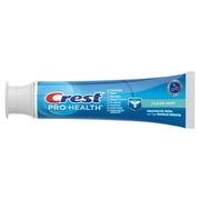 Crest Toothpaste, Pro-Health Smooth Formula Toothpaste, Clean Mint Paste, 4.3 oz Triple