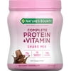 Nature's Bounty Complete Protein & Vitamin Shake Mix with Collagen & Fiber, Contains Vitamin C for Immune Health, Decadent Chocolate Flavored, 1 lb Chocolate 1 Pound (Pack of 1)