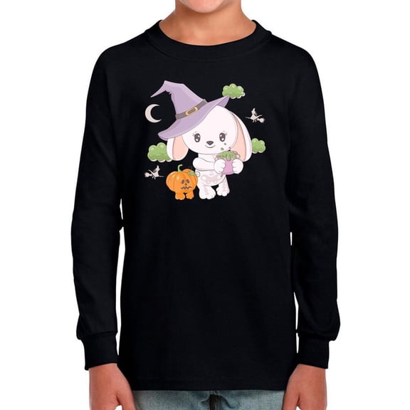 Cute Baby Bunny W Cauldron Long Sleeve Toddler -Image by Shutterstock, 3 Toddler