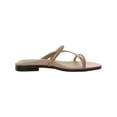 thumbnail image 2 of Vionic Womens Prism Leather Strappy Slide Sandals, 2 of 3