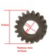 thumbnail image 2 of Nuevo Engranaje de 18 tejado Corredizo Motor Gear de Coceh Repuestos Adecuado para A4 A6 , Fácil de Instalar, 2 of 8