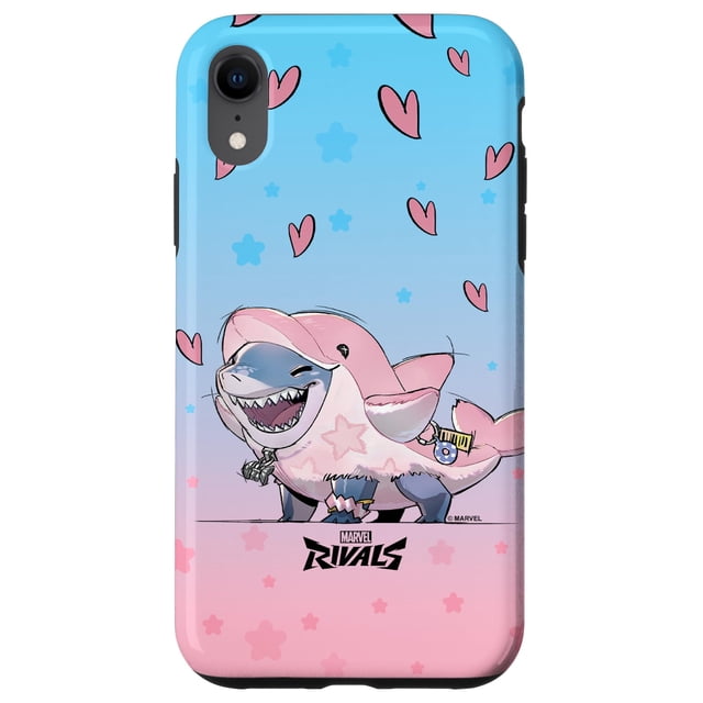 Funda de teléfono Marvel Rivals Jeff The Land Shark para iPhone XR