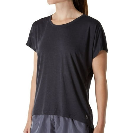 Women's Soffe 6547V Juniors Feel The Burn Back Cutout Tee