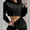 Black, variant on BLOCLOALO 2 Piece Lounge Set Long Sleeve Fleece Pullover Hoodie Sweatshirts Fashion Outfits Casual Sports Set Sweatsuits Sweatpants and Sweatshirt Set Plus Size Workout Sets Soft Lounge Set Black L