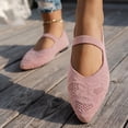 thumbnail image 5 of DIVVce Mary Jane Shoes Women Knit Pointed Toe Comfortable Slip On Casual Breathable Lightweight Daily Footwear, 5 of 8