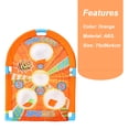 thumbnail image 4 of Jeu de Lancer Interactif Parent-Enfant Jeu de Sacs de Sable pour Éducation Intellectuelle (Orange), 4 of 6