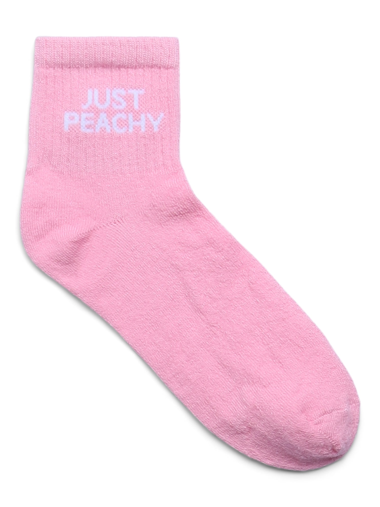 No Boundaries Ankle Socks, 3-Pack, Women's, Size 4-10