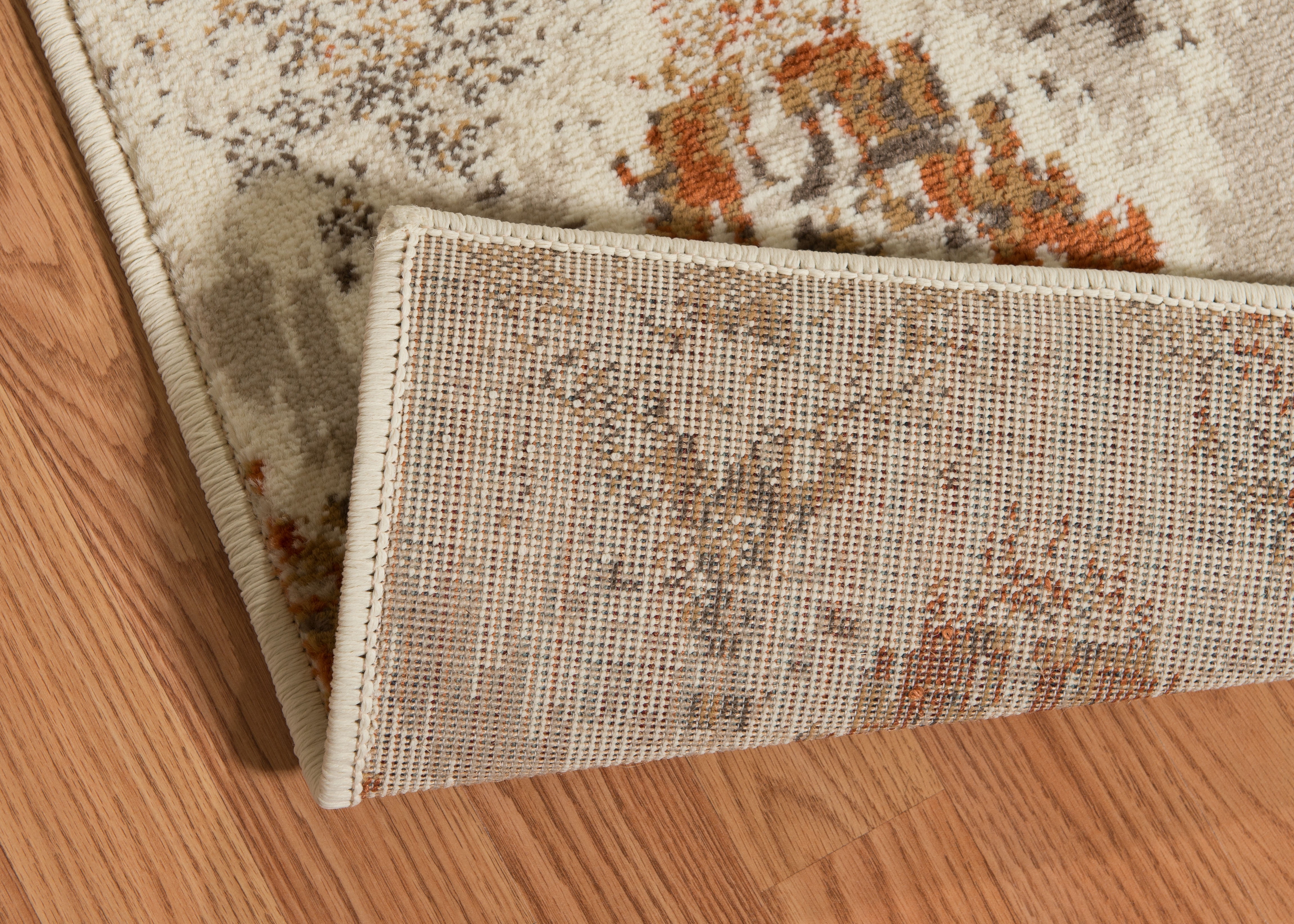 United Weavers Amarna San Paula Distressed Linen Woven Olefin Area Rug or Runner