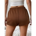 thumbnail image 6 of Flowy Athletic Shorts for Women Workout Running Short Pants Tennis Skort Skirt Brown L, 6 of 8