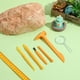 thumbnail image 2 of Juego de 3 herramientas para niños, martillo de plástico, cincel, cepillo, raspador, herramienta de excavación, kit de juguetes para niños., 2 of 6