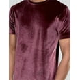 thumbnail image 4 of BJUTIR Men'S T-Shirts Velvet Velour Fashion Hop Slim Simple Short Sleeves T Shirts, 4 of 6