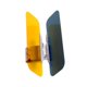 thumbnail image 3 of CAR SUN Visor Buinking Builring Bloqueo Visor Multipropósito Multipropósito Ligero ajustable para los bloqueadores de sol reemplazos de accesorios , S S, 3 of 8