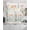 White, variant on Spring Floral Swag Valances for Windows, Small Curtains Drapes, Pink Yellow Tulip Botanical Summer Kitchen Window Curtains Over Sink Rod Pocket Window Treatment Valance for Bedroom/Bathroom 56"x36"