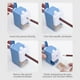 thumbnail image 5 of Sacapuntas Manual de Punta Larga para Lápices de Carboncillo de 8-20 Mm | Diseño de Autoalimentación con Resistencia Ajustable | Cuerpo de Plástico Resistente con Cuchilla de Metal | Portátil para Di, 5 of 6