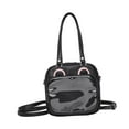 thumbnail image 3 of EHJRE Ita Bag Handbag Itabag Japanese Adjustable Shoulder Bag Women Shoulder Bag Black, 3 of 9