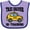 Lavender and Purple, variant on Inktastic Taxi Driver in Training Boys or Girls Baby Bib