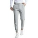thumbnail image 1 of Pantalones largos para hombre, de color liso, informales, con botones en la cintura y bolsillos con cremallera, para exteriores, de golf, estilo corsé, de poliéster., 1 of 4